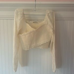 American Eagle Cream Top